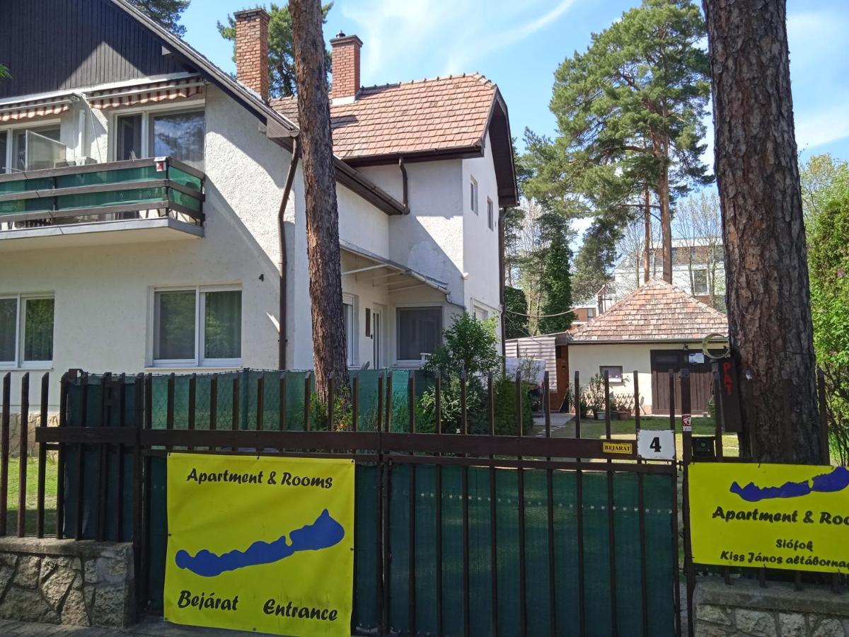 Balaton-Lak Apartmanház Siófok Exterior foto